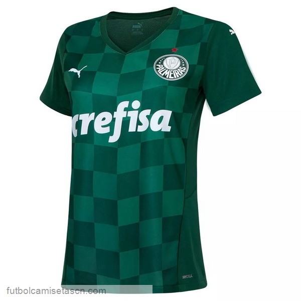 Camiseta Palmeiras 1ª Mujer 2021/22 Verde